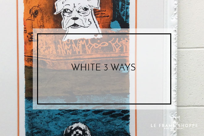 Le Frame Shoppe Blog | White 3 Ways