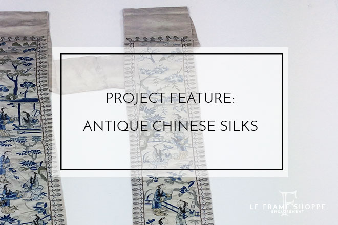 Le Frame Shoppe Blog Post | Antique Chinese Silks