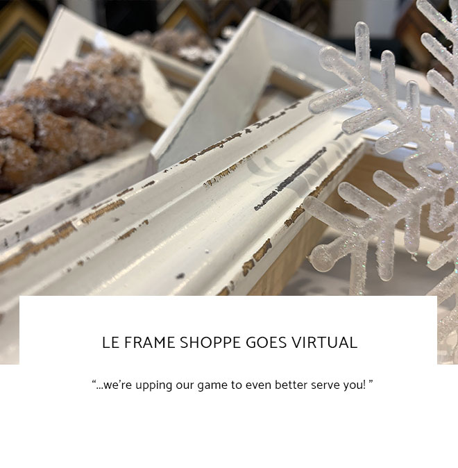 Le Frame Shoppe Blog | Le Frame Shoppe Goes Virtual