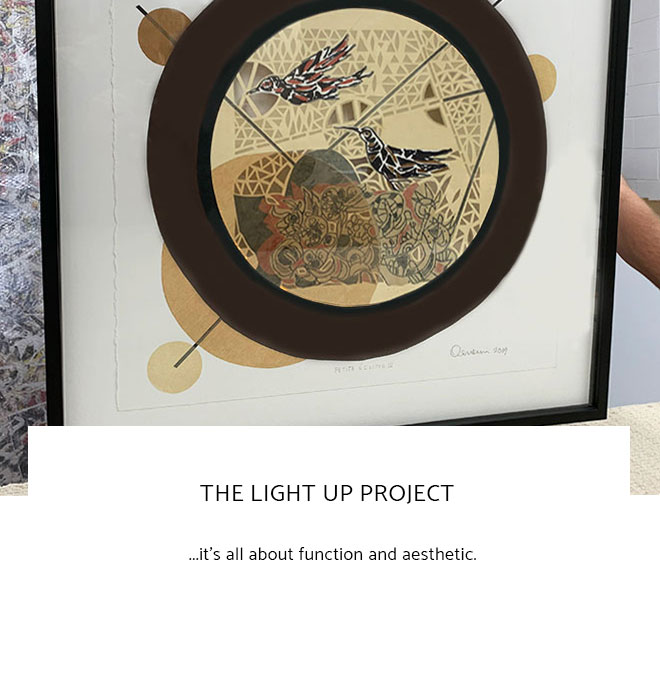 Le Frame Shoppe Blog | The Light Up Project