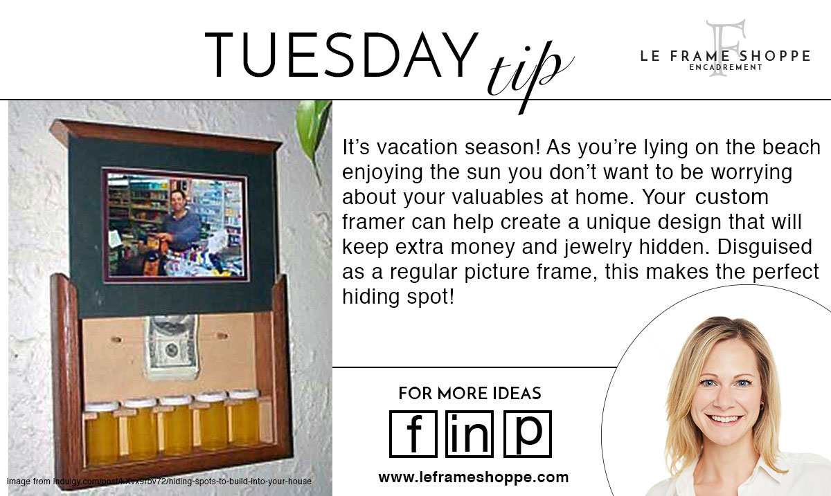 Le Frame Shoppe Blog | Tuesday Tip Recap