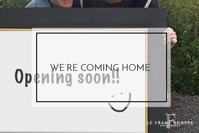 Le Frame Shoppe Blog | We're Coming Home