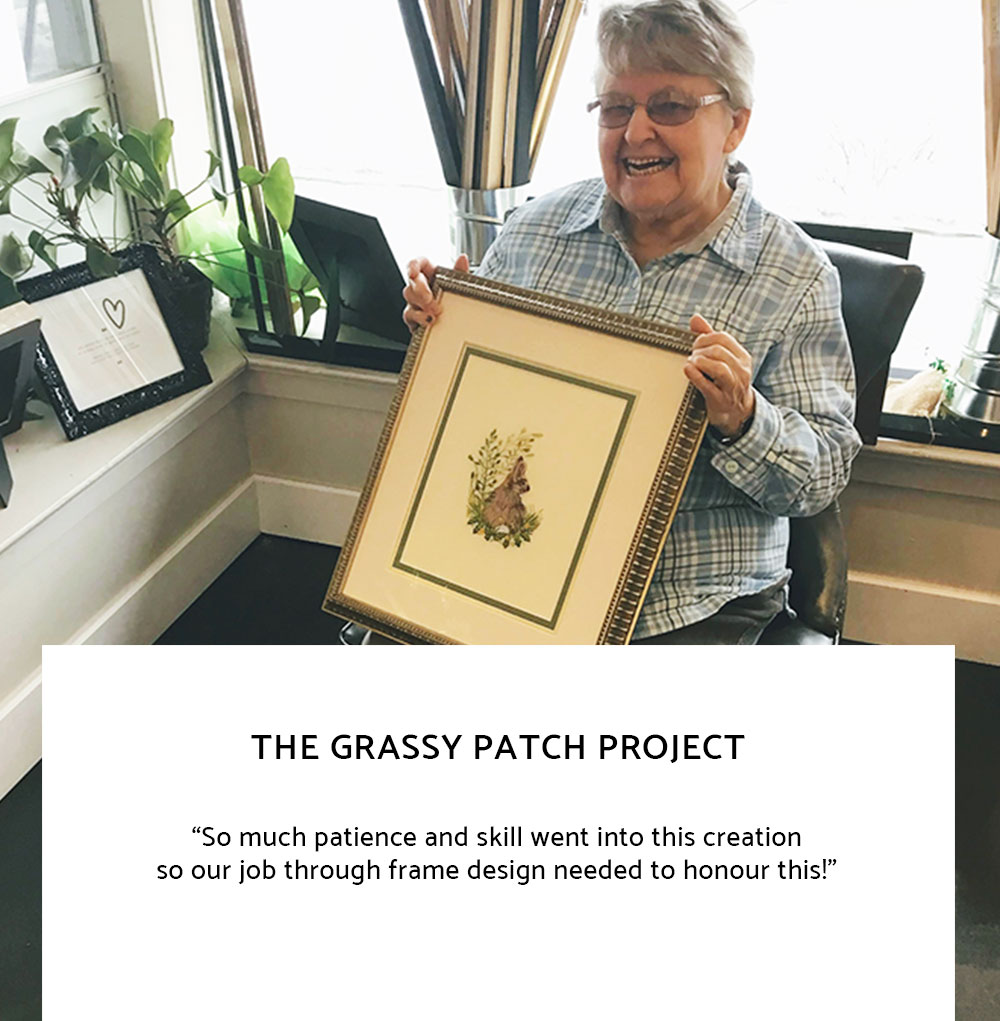 Le Frame Shoppe Blog | The Grassy Patch Project