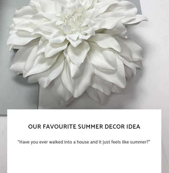 Le Frame Shoppe Blog | Summer Decor Idea