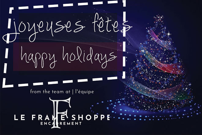 Le Frame Shoppe Blog | Holiday Note 