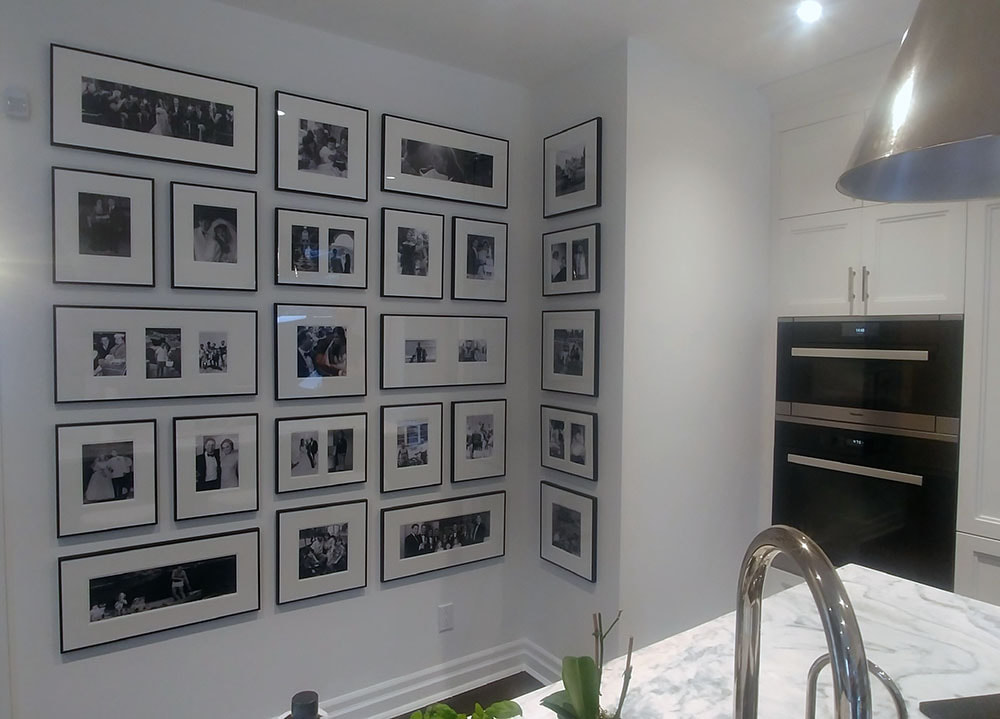 Le Frame Shoppe Blog | Ideas kitchen or dining room gallery wall