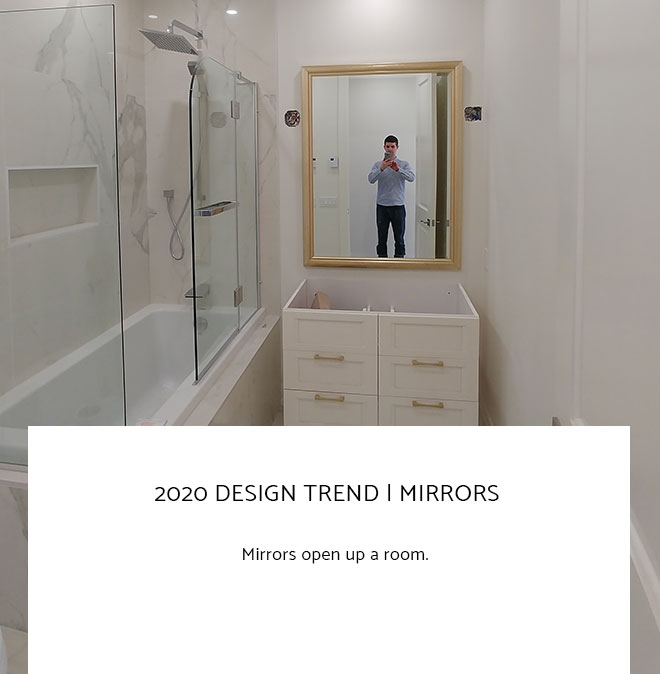 Le Frame Shoppe Blog | Design Trend 2020 | Mirrors