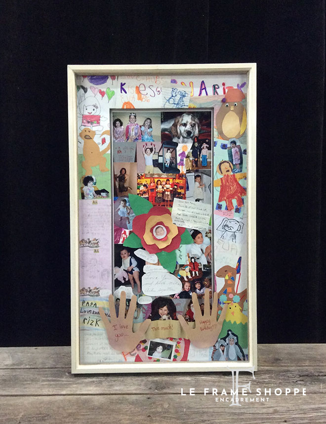 Le Frame Shoppe Blog | The Collaged Piece