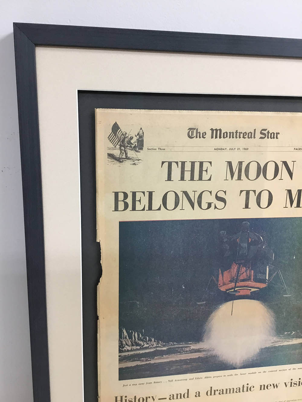 Le Frame Shoppe Blog | Fly me to the moon