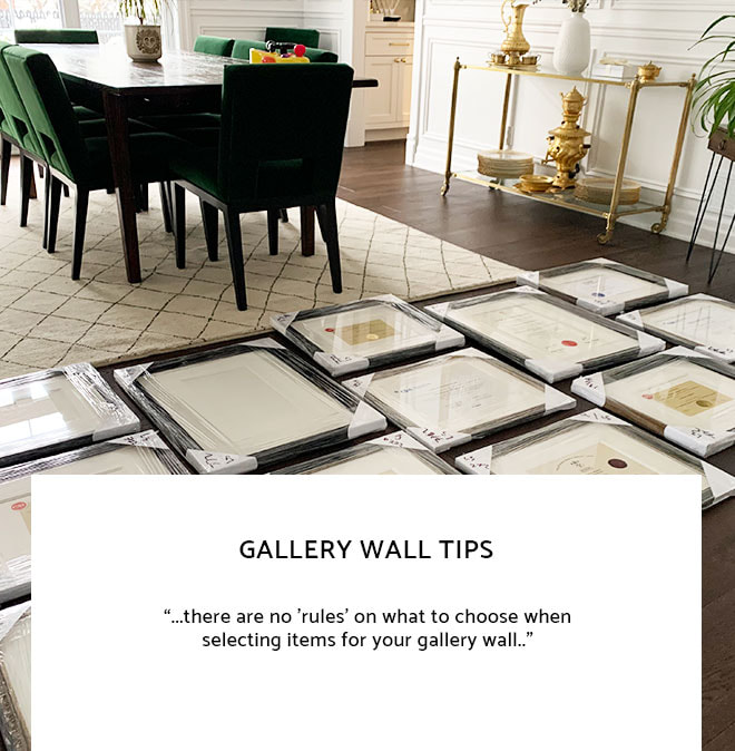 Le Frame Shoppe Blog | Gallery Wall Tips