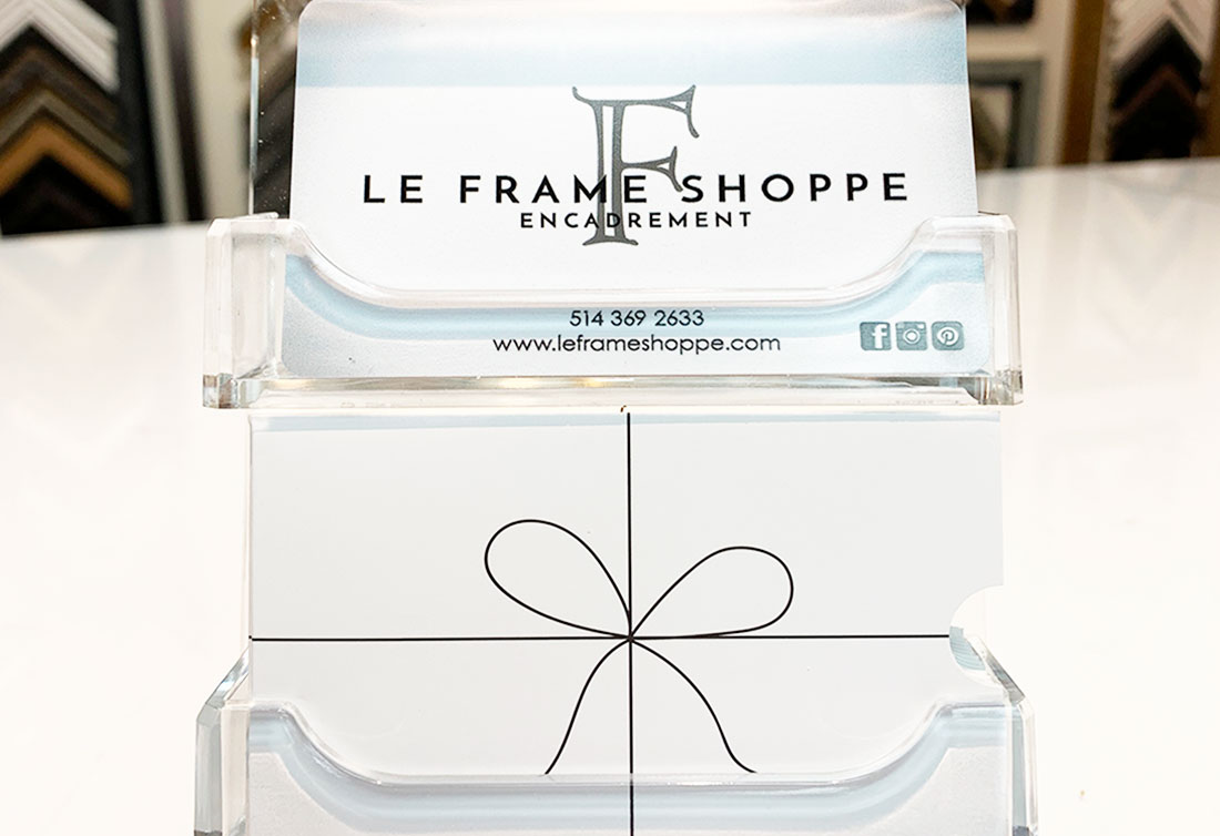 Le Frame Shoppe | Gift certificate