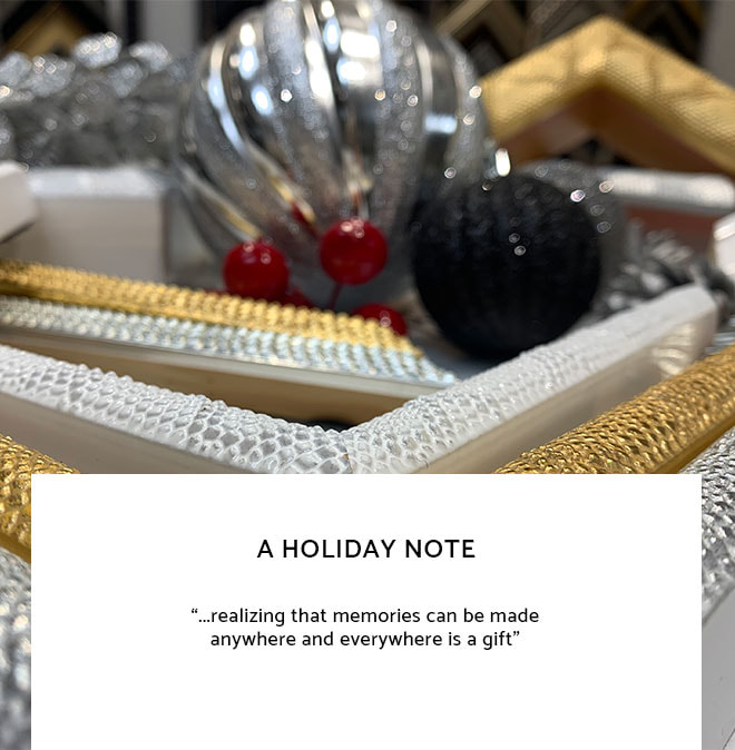 Le Frame Shoppe Blog | A Holiday Note