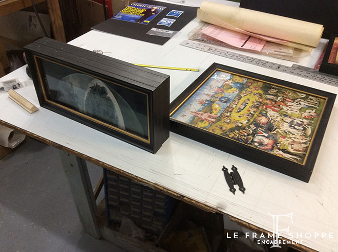 Le Frame Shoppe Blog | Featured Project | The Triptych