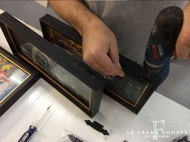 Le Frame Shoppe Blog | Featured Project | The Triptych
