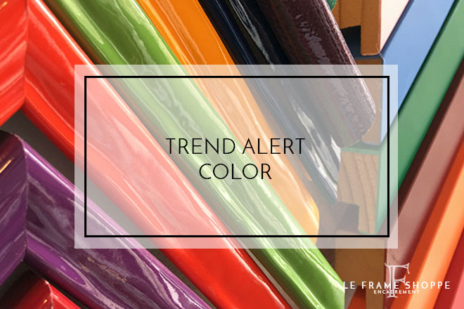 Le Frame Shoppe Blog | Trend Alert | Color