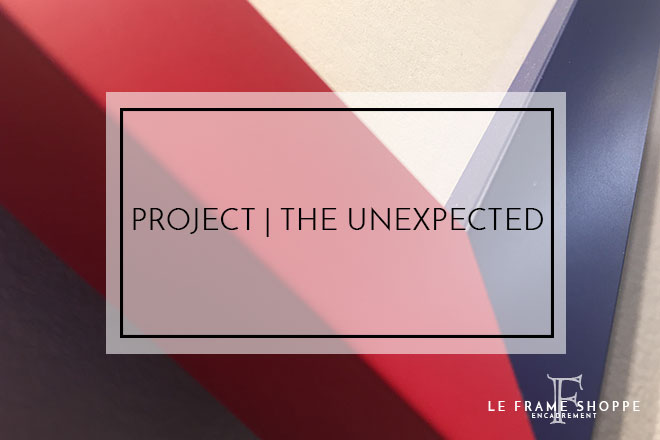 Le Frame Shoppe Blog | Project | The Unexpected