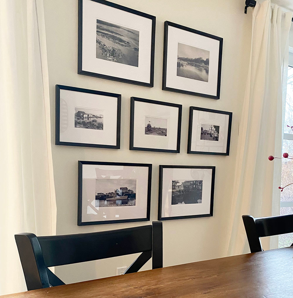 Le Frame Shoppe Blog | Ideas kitchen or dining room gallery wall
