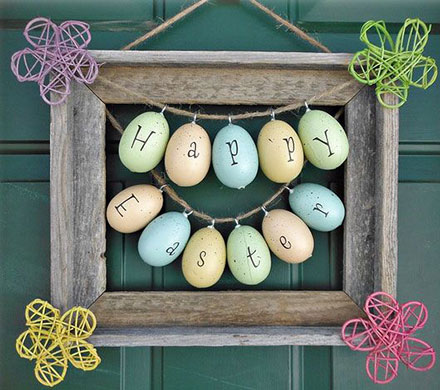 Le Frame Shoppe Blog | Easter Decoration Ideas Frames And Eggs