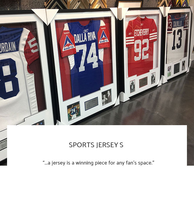 Le Frame Shoppe Blog | Sports Jerseys