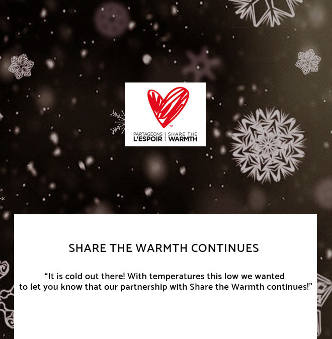 Le Frame Shoppe Blog | Share the Warmth Continues