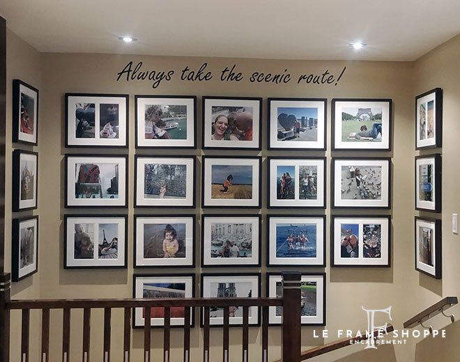 Le Frame Shoppe Blog | The Travels Wall Project