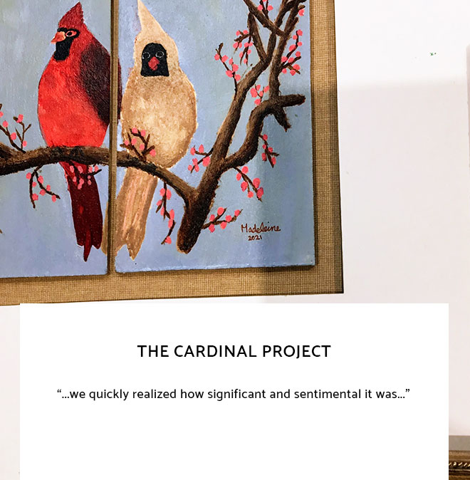 Le Frame Shoppe Blog | The Cardinal Project